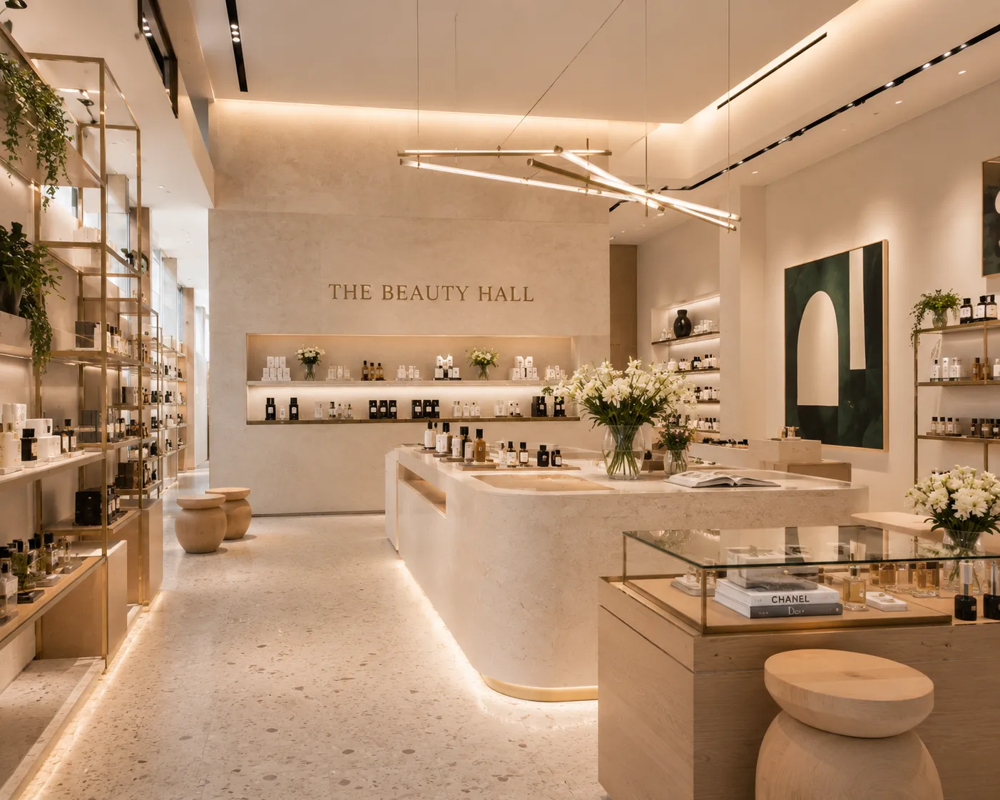 The Beauty Hall.