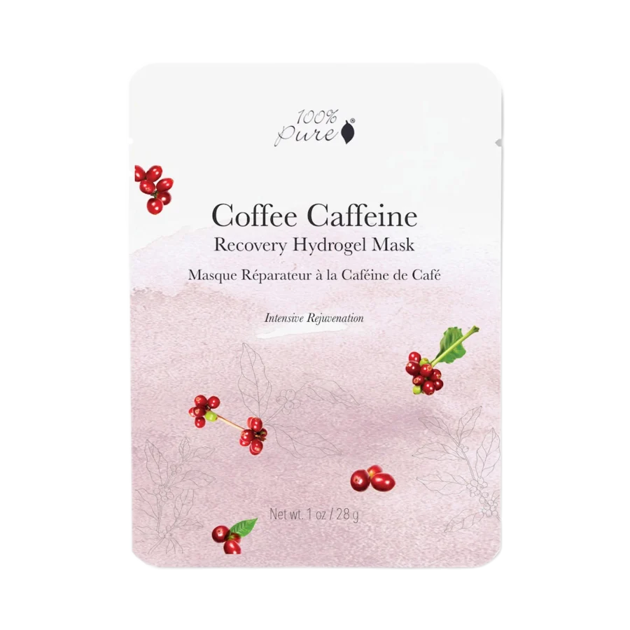 Coffee Caffeine Recovery Hydrogel Mask