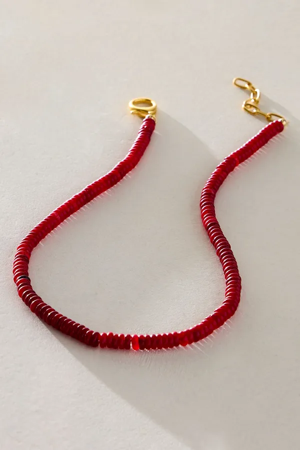 Anguilla Semiprecious Stone Necklace