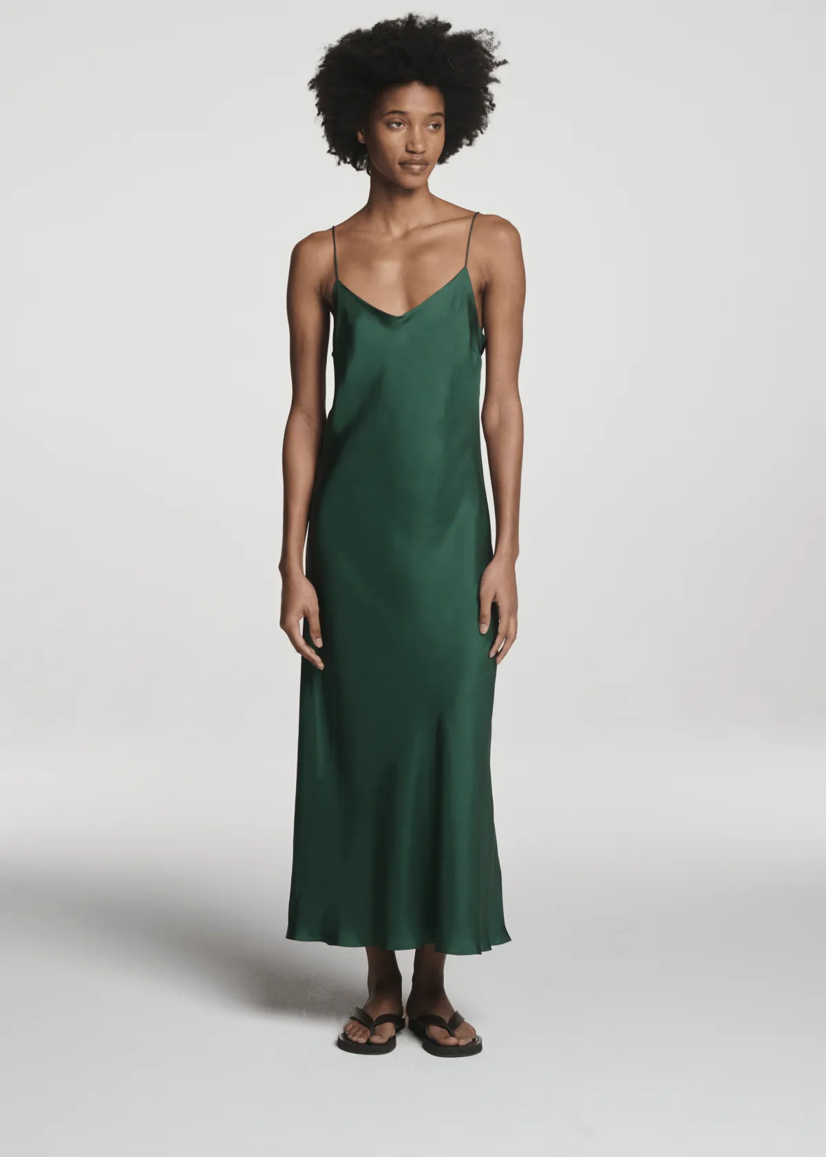 Lille Silk Twill Dress
