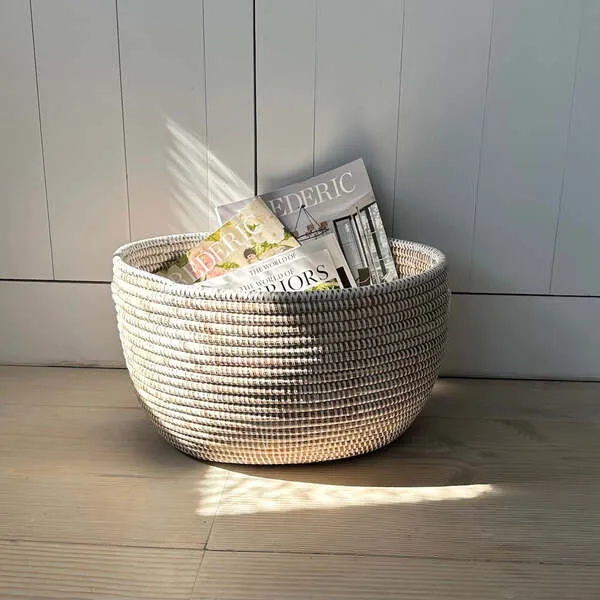 Senegalese Oval Storage Baskets