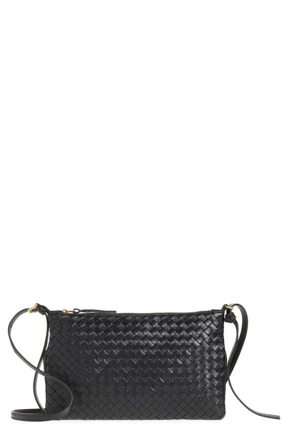 Medium Piccolo Intrecciato Wallet on a Strap