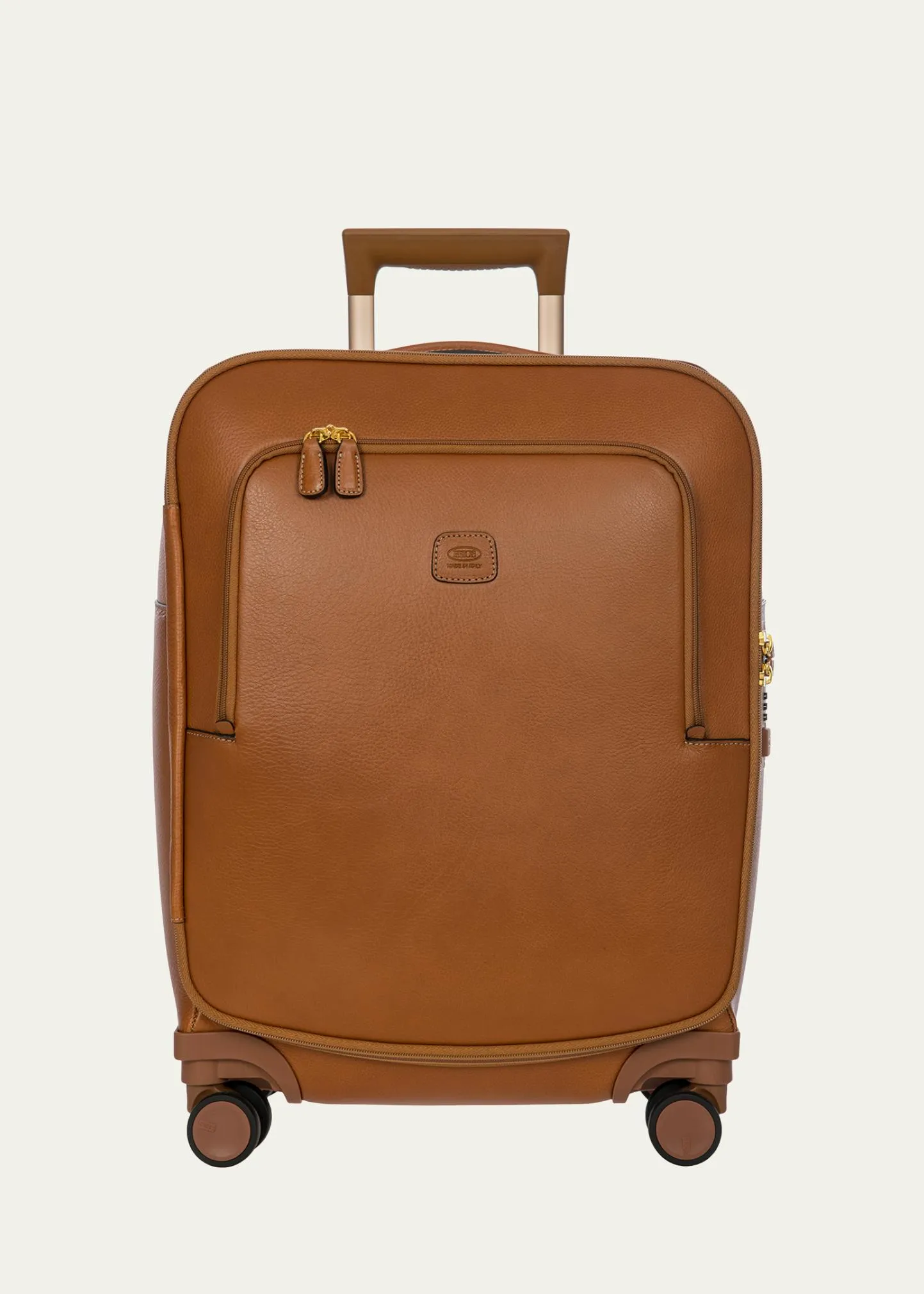 Life Pelle Compound 21" Leather Carry-On Spinner