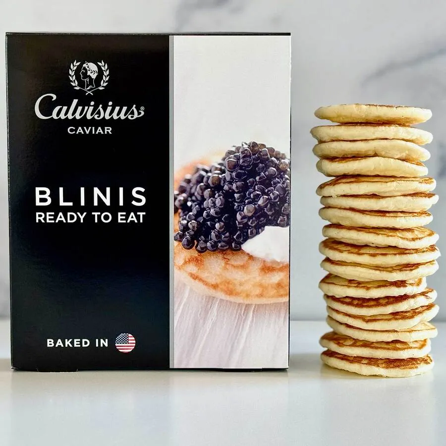 Caviar Blini, 16-Pack