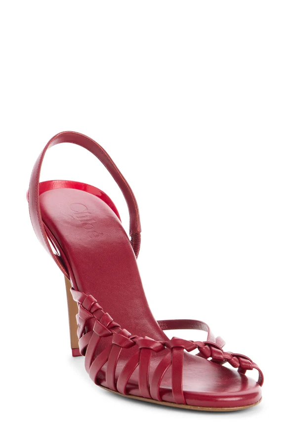 Estra Woven Slingback Sandal