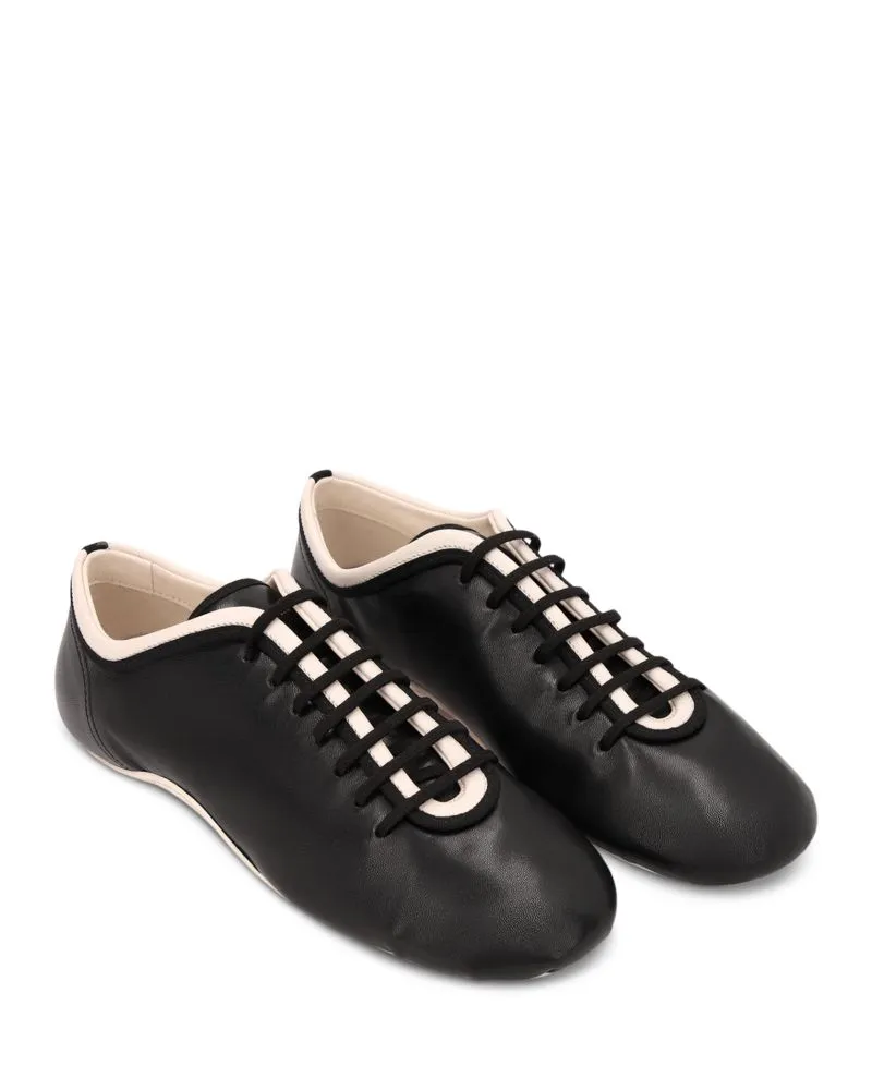 Ballerina Leather Sneakers