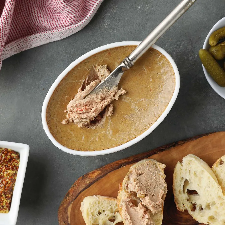 Duck Mousse Pâté with Port Wine