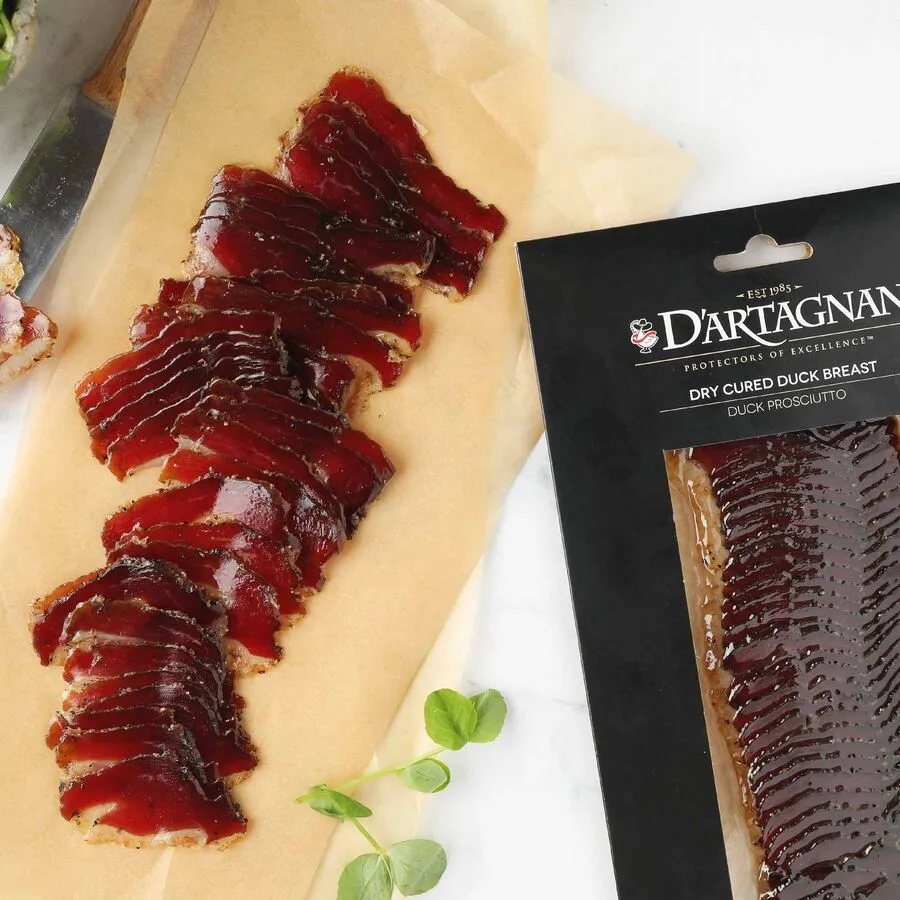 Duck Prosciutto, Sliced