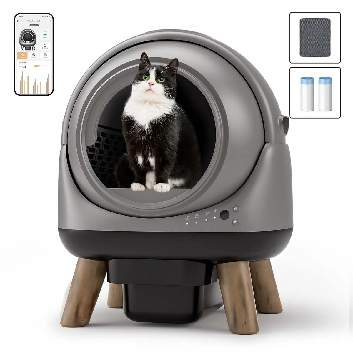 Orbitie Automatic Self-Cleaning Litter Box