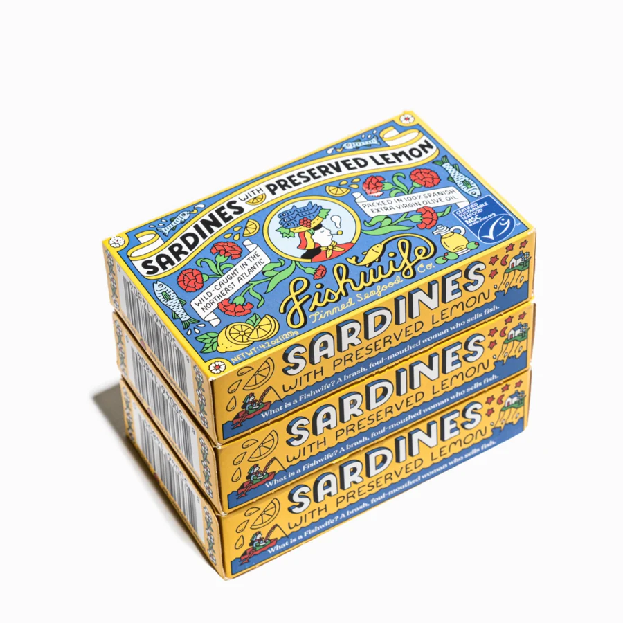 Sardines with Preserved Lemon