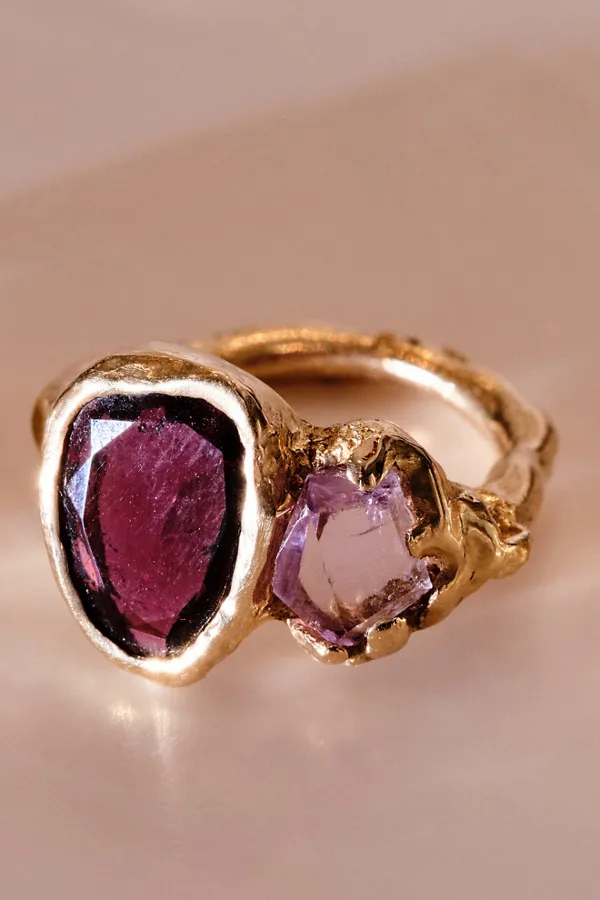 No.83 Diamond Sapphire Ring