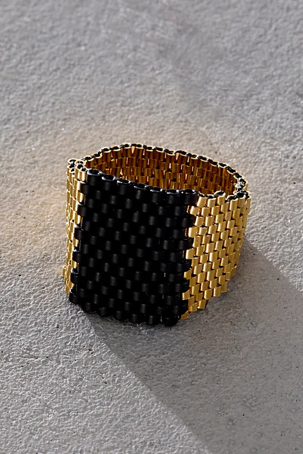Aurora Woven Signet Ring