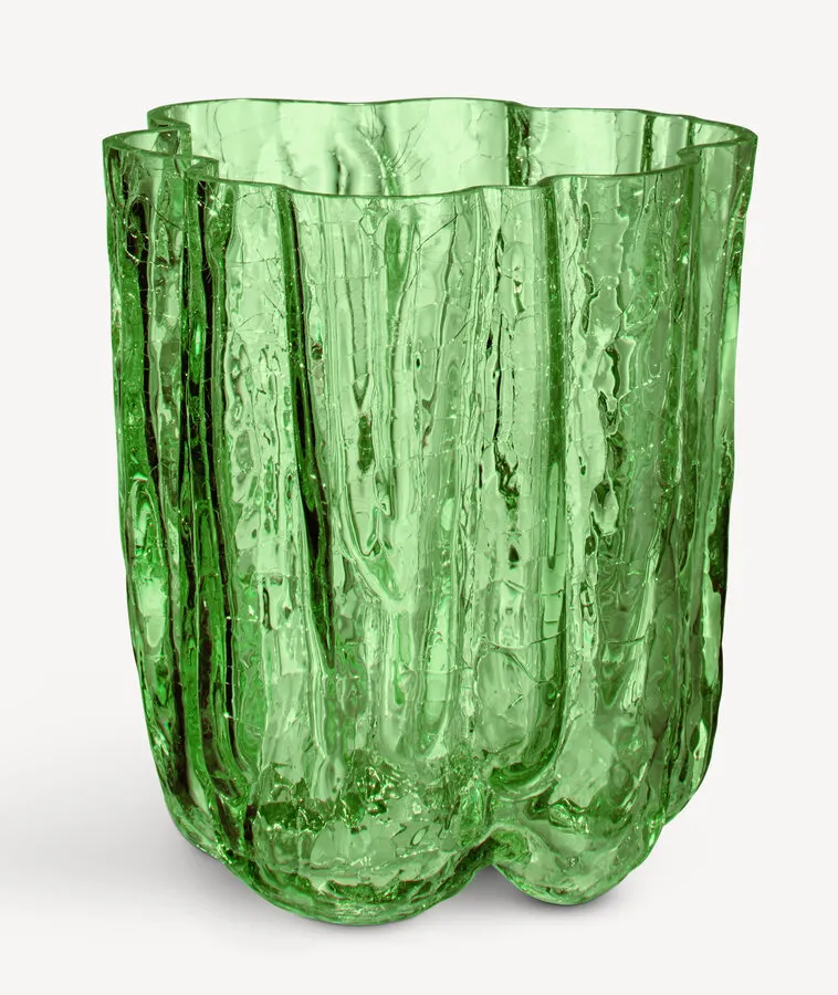 Crackle Handmade Table Vase
