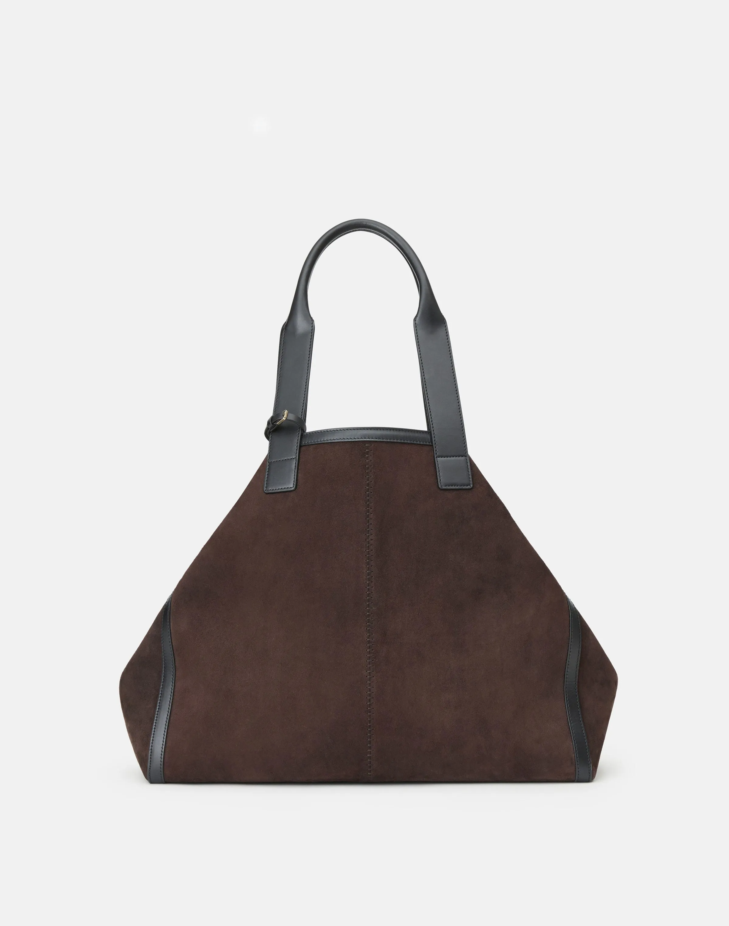 Suede & Leather L Tote