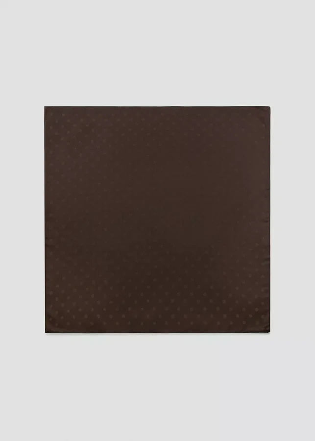 Jacquard Polka Dot Scarf