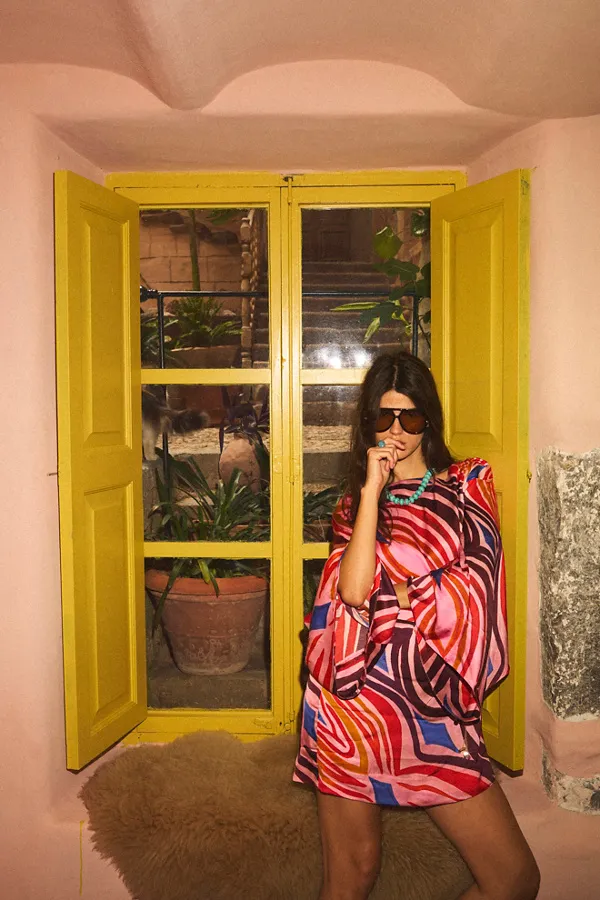 Paradiso Printed Mini Dress