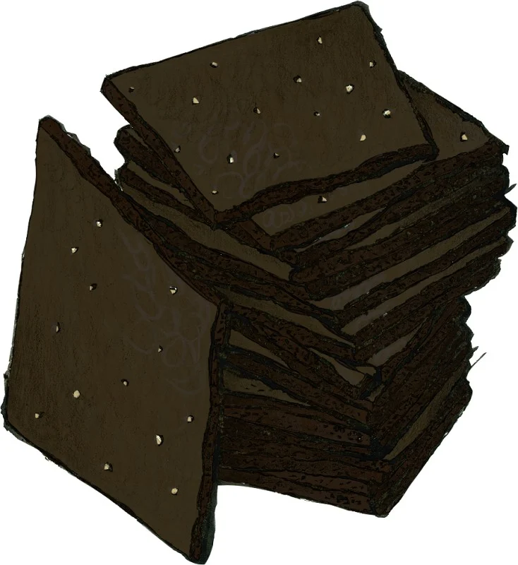 Gluten-Free Black Crackers