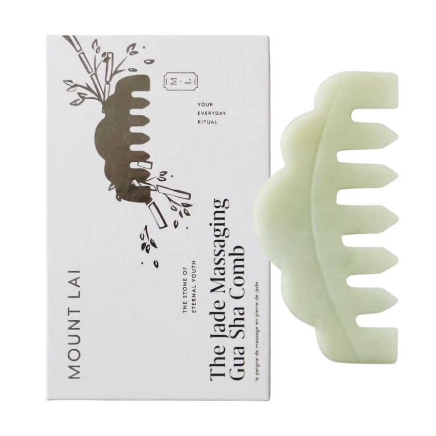 The Jade Massaging Gua Sha Comb