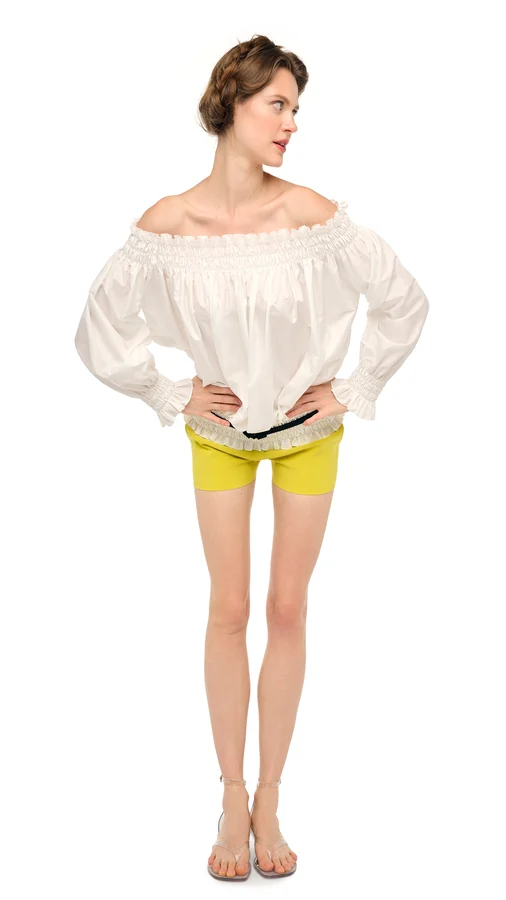 Long Sleeve Peasant Top