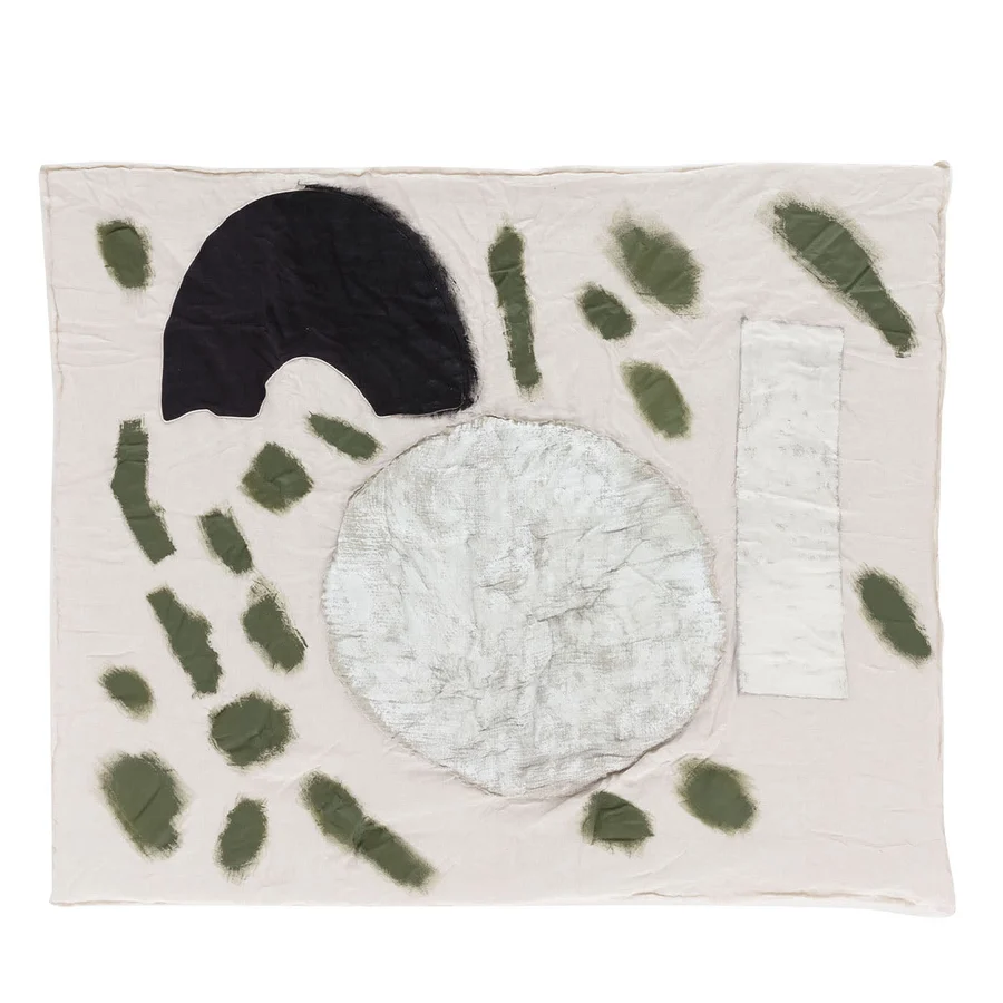 Horse and Hill Hand Painted Quilt by Faye Toogood