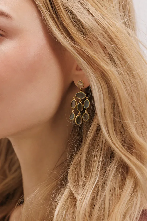 18k Gold Signature Small Jellyfish Earrings