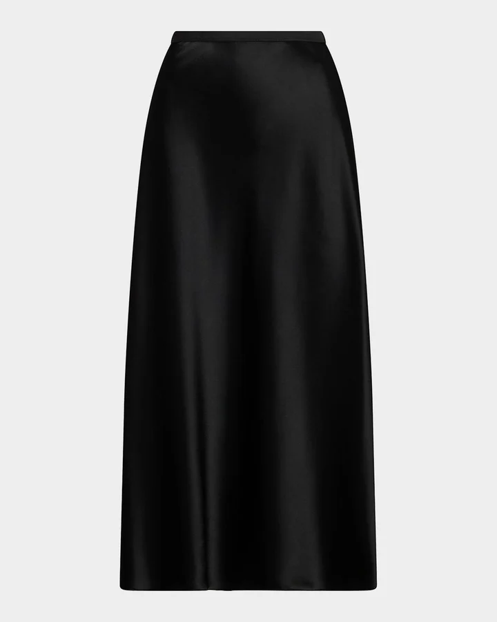 Double-Faced Satin Skirt