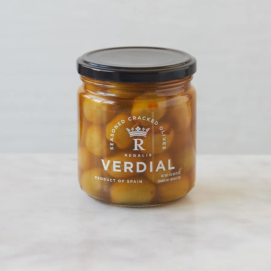 Cracked Verdial Olives