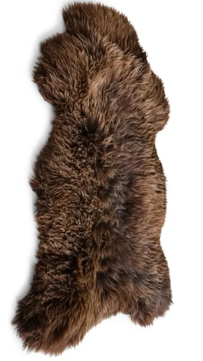 Natural Sheepskin Cat Bed and Rug