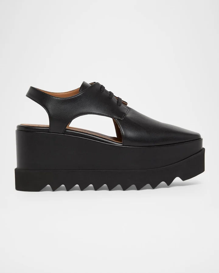 75mm Elyse Slingback Platform Sandals