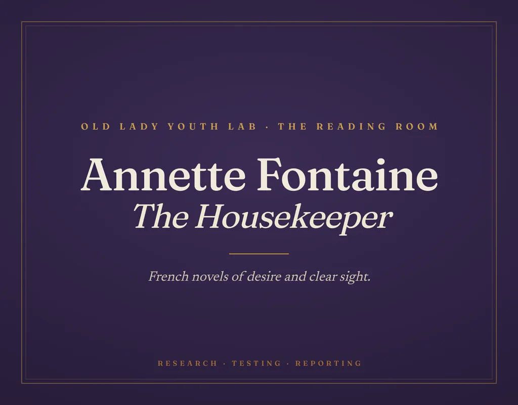 Annette Fontaine, The Housekeeper