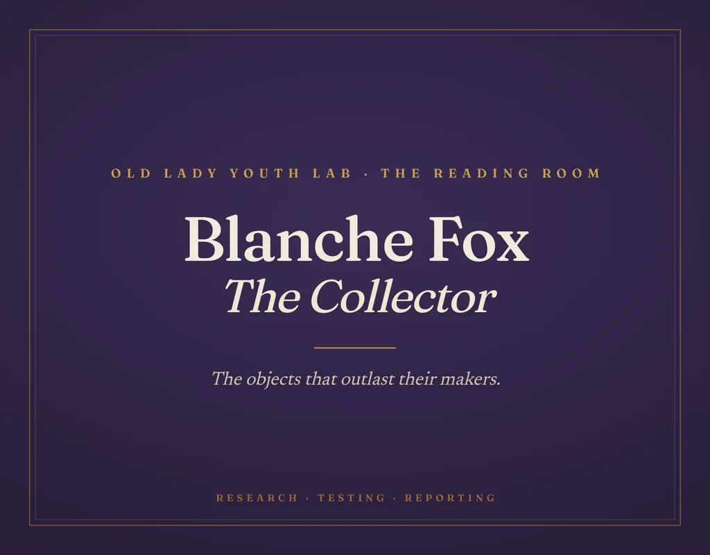 Blanche Fox, Founder and Director